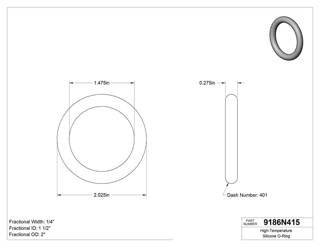 Technical drawing - 9186N415